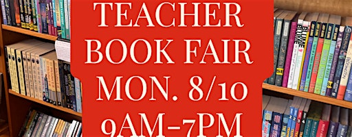 Back-To-School TEACHER BOOK FAIR | Bookbug & this is a bookstore