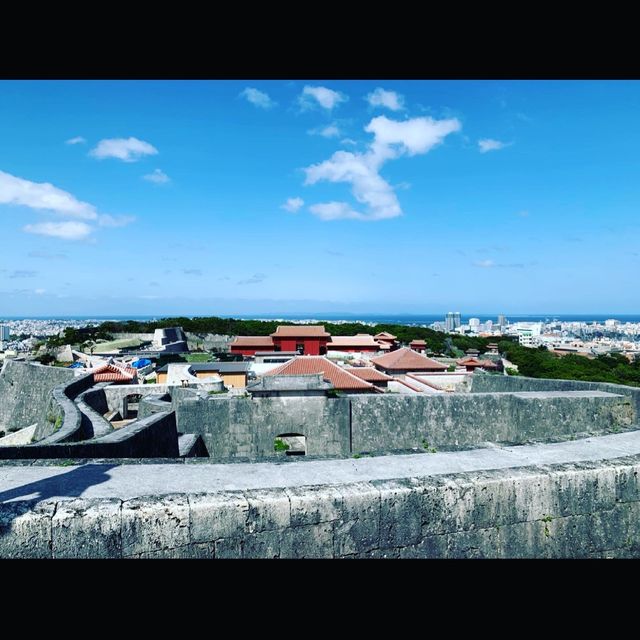 沖縄　再建中　首里城❗️