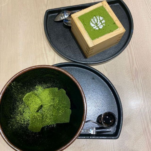 有驚喜的抹茶提拉米蘇 - 鑽石山抹茶館