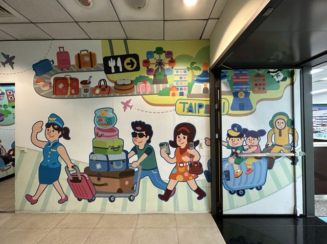 松山機場觀景台台北市區內最棒的咖啡機景點
