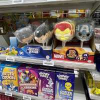 Visit mynews for quick bite,toys,local stuffs