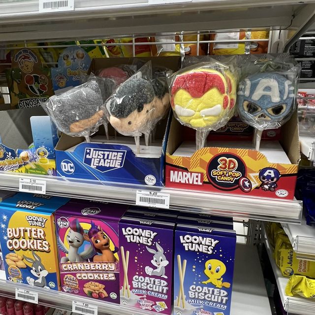 Visit mynews for quick bite,toys,local stuffs