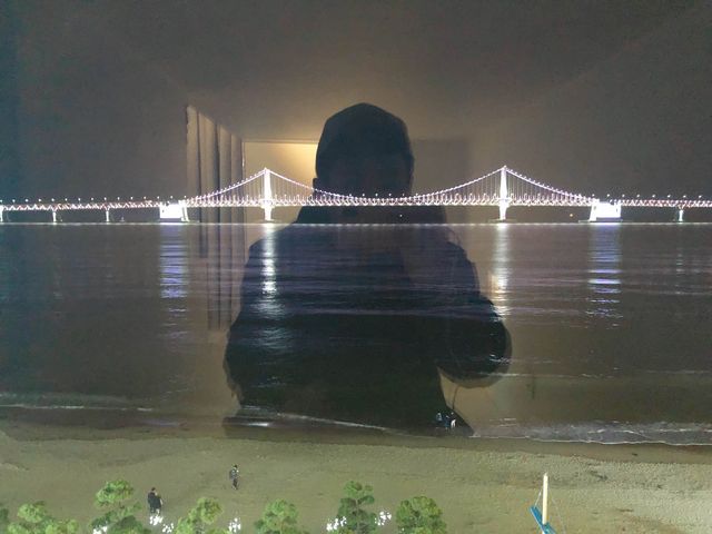 누워서 광안대교 뷰를 즐기다! 호텔1 게스트하우스