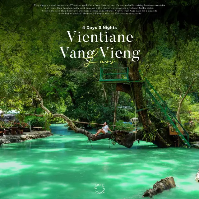 นั่งรถไฟลาว-จีน เที่ยววังเวียงช่วงหน้าหนาว✨