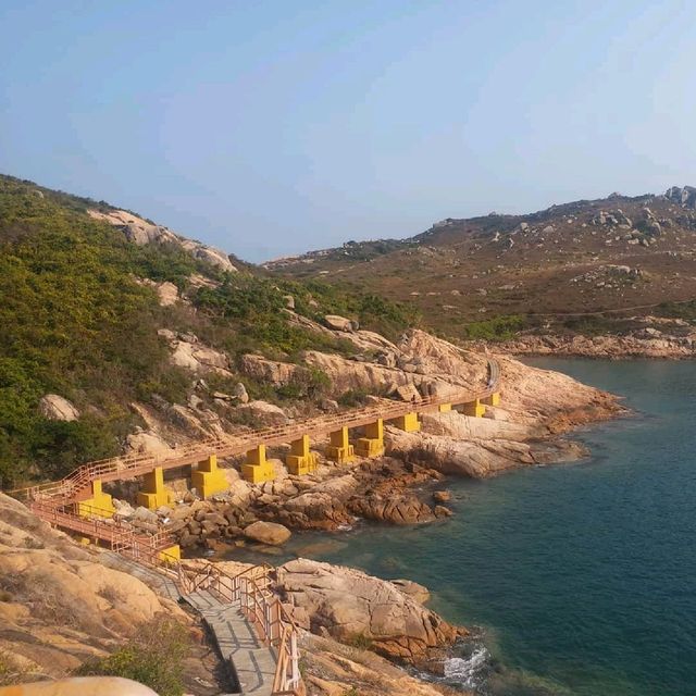 蒲台島盡覧其形怪石