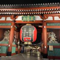 【東京】夜の浅草寺