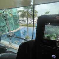 gym at one deg 15 marina 