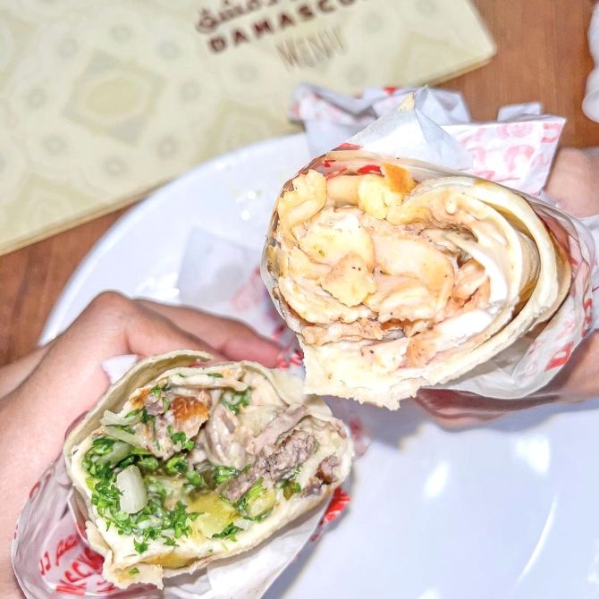 Damascus Shawarma Bukit Bintang Kuala Lumpur Travelogues