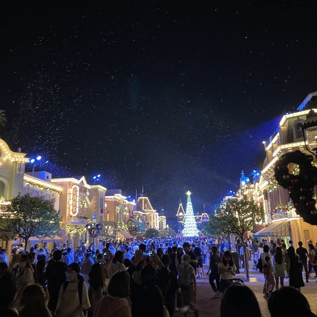 where is the Christmas choice? Disneyland Hong Kong?