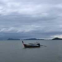 quiet and peaceful pier in old town Koh lanta