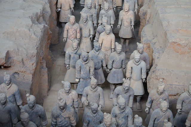 Xi'an and the Terra-cotta Soldiers, China Xi'an and the Terra-cotta Soldiers, China