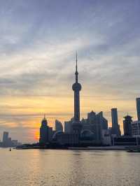 Incredible Lujiazui at Sunrise 🌅🌇
