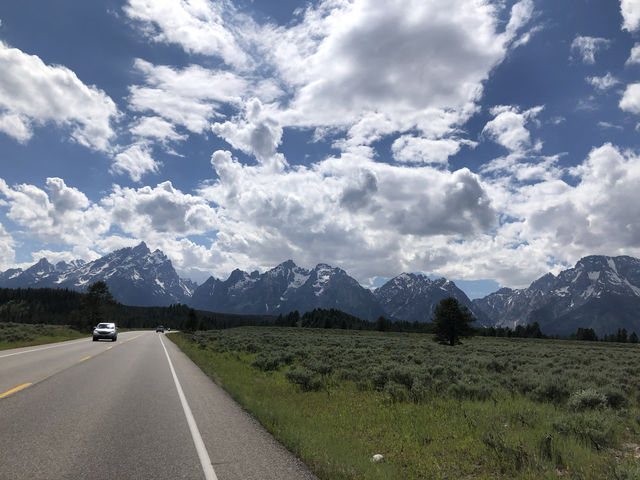 USA | Grand Teton National Park Photo Sharing 3 - Scenery on the Road