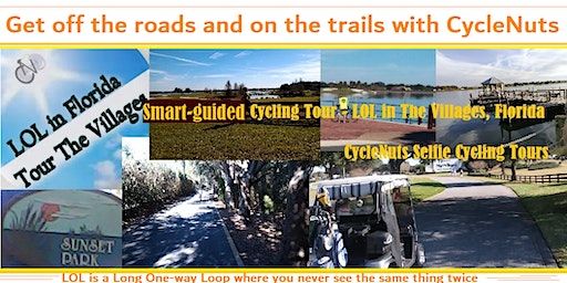 The Villages, FL - SPECIAL DISCOUNT DEAL - CycleNuts Tour and Hampton Inn | CycleNuts Selfie Cycle Tour from the Hampton Inn & Suites in The Villages, Florida