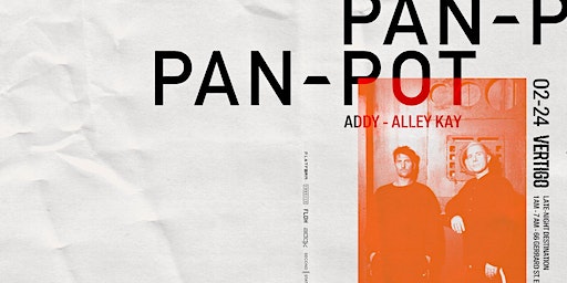 Vertigo ⋄ PAN-POT | Sat Feb 24 | Vertigo Toronto