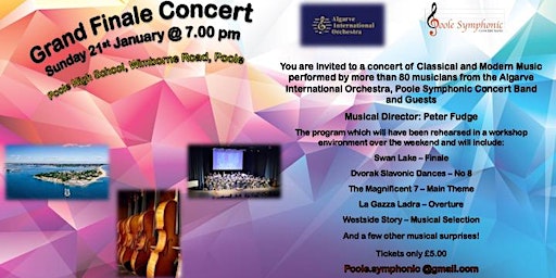 Grand Finale Concert! | Poole High School, Wimborne Road, Poole, UK