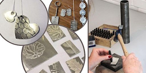 Pewter jewellery making workshop with Ella McIntosh | Manchester Craft and Design Centre