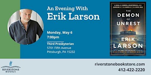 An Evening with Author Erik Larson | Third Presbyterian Church