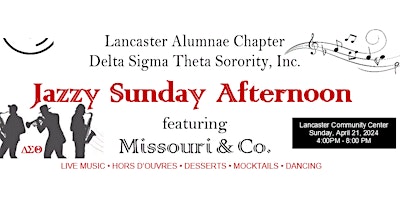 Jazzy Sunday Afternoon | Lancaster County Community Center