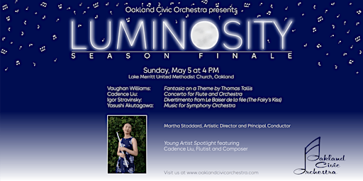 Oakland Civic Orchestra: Luminosity | 1330 Lakeshore Ave