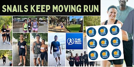 Snails Keep MOVING (Night) Run HOUSTON | Eleanor Tinsley Park