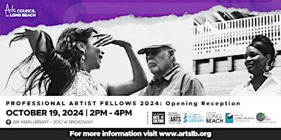 Professional Artist Fellows 2024: Opening Reception | Billie Jean King Main Library
