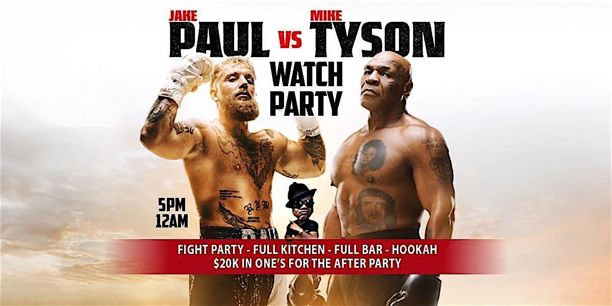 Paul VS Tyson Watch Party and After Show | Savoy Entertainment Center