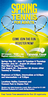 ADULT TENNIS LESSONS AT THE COMMONS WITH TENNIS TIME | Halifax Common