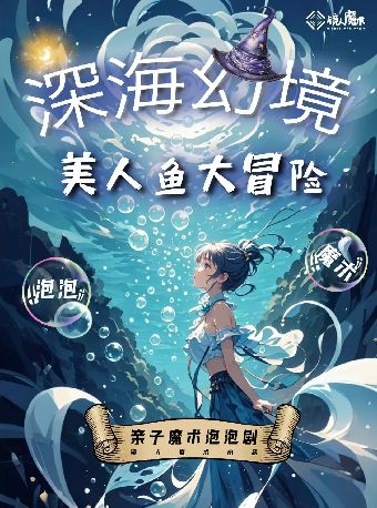 八喜·2025年打開藝術之門系列演出 魔法泡泡融合劇《深海幻境美人魚大冒險》｜兒童親子 | 惠州文化藝術中心-歌劇院