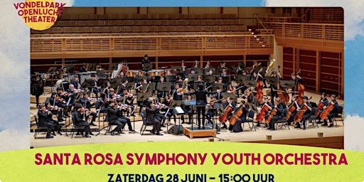 Santa Rosa Symphony Youth Orchestra in het Vondelpark Amsterdam | Vondelpark Openluchttheater