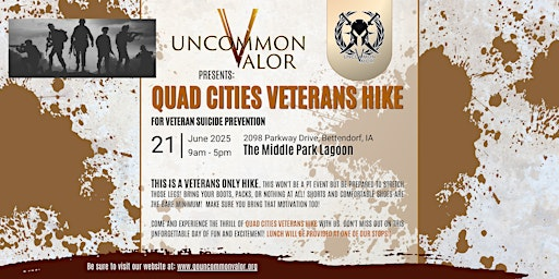 Quad Cities Veterans Hike | 2098 Parkway Dr