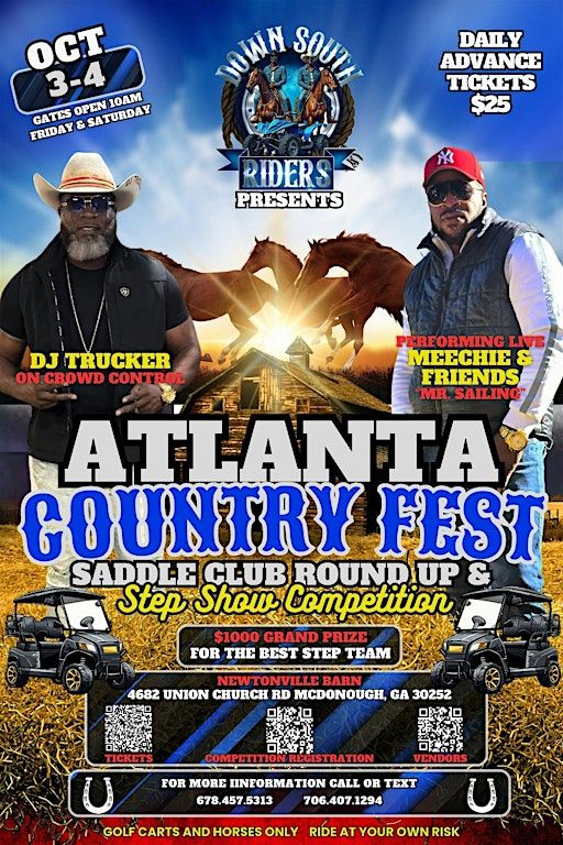 ATLANTA COUNTRY FEST TRAIL RIDE | The Newtonville Barn