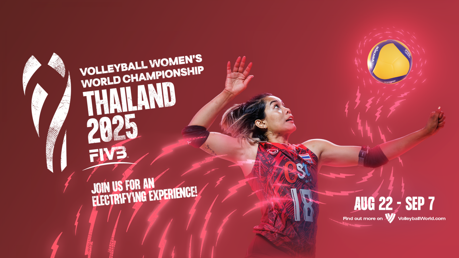 2025年世界女子排球錦標賽｜2025 FIVB Volleyball Women's World Championship | 曼谷、清邁、普吉島、呵叻府