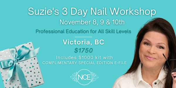 Suzie’s 3 Day Nail Workshop | 111 2787 Jacklin Rd
