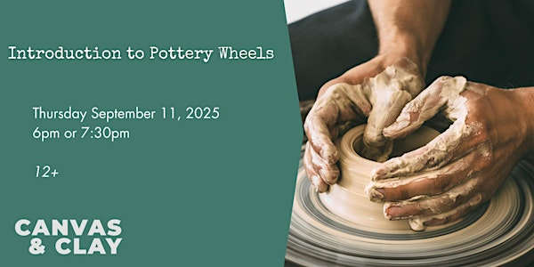 Introduction to Pottery Wheels | 106 Simpson St