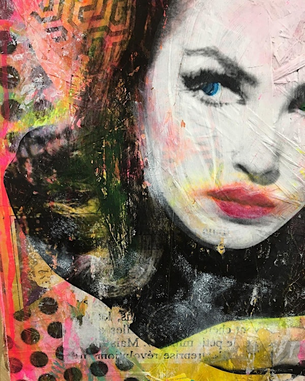 Workshop | Modern Mixed Media Portraits | Arts Warehouse