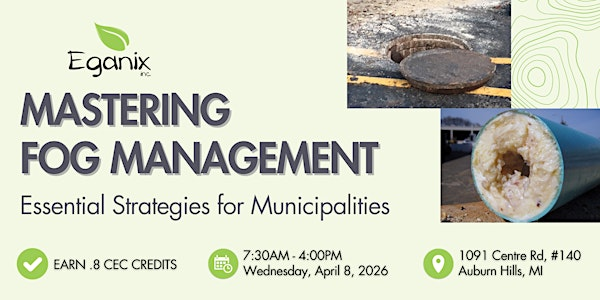 Mastering FOG Management: Essential Strategies for Municipalities | 1091 Centre Rd #140