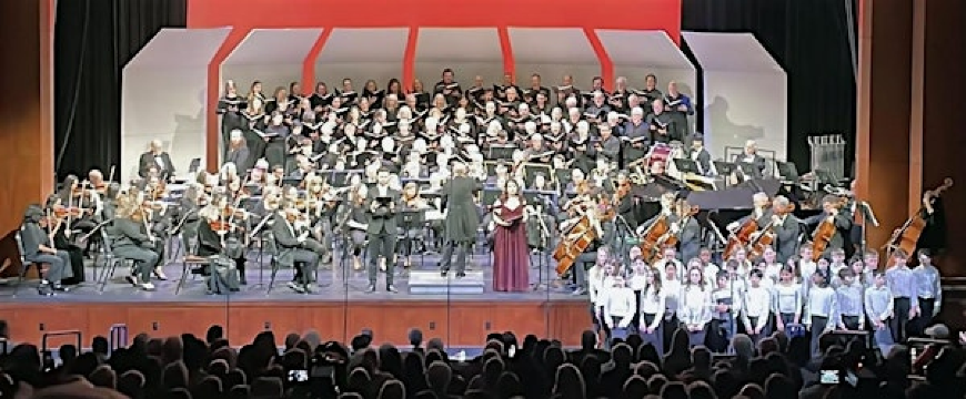 Rivers Symphony Orchestra/HHYC/Wellesley HS Keynote Singers Concert | Regis College Fine Arts Center