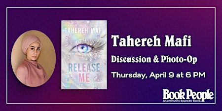 BookPeople Presents: Tahereh Mafi - Release Me | BookPeople