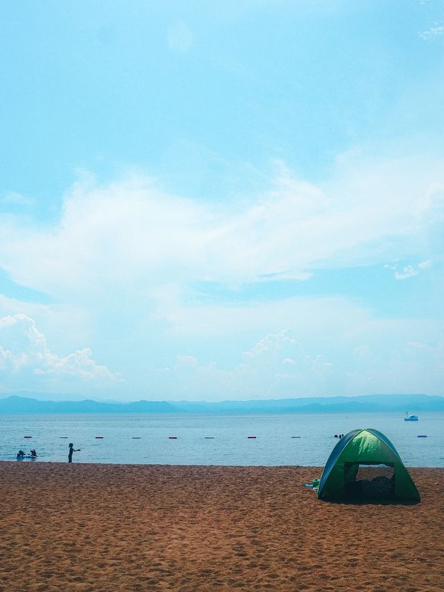 猪苗代湖志田浜海水浴場