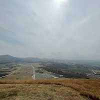 한라산뷰가 멋진 새별오름