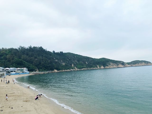 長洲東灣沙灘🏖️親子玩樂👫拍拖聖地👩🏻‍❤️‍💋‍👨🏻