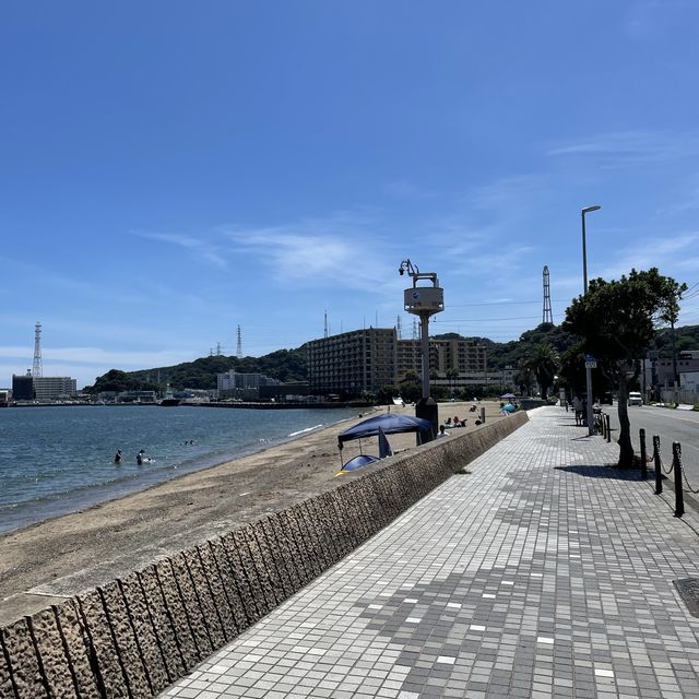 【神奈川県】横須賀ぺリー通りの久里浜海岸