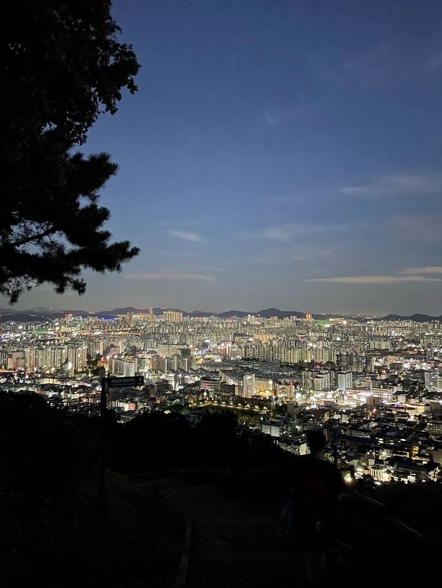 야경이 멋드러진 인천의 명산 “계양산”