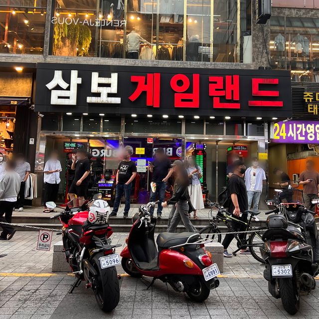 韓国/釜山【西面】大型ゲームセンター