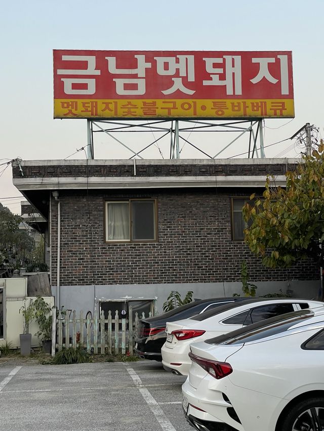 < 남양주 맛집 > 잔디밭 돗자리 위에서 먹는 멧돼지 고기, 금남 멧돼지 🏕️