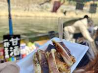 Hozugawa River Boat Ride during Autumn