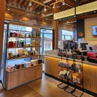 在韓オススメ★韓国/仁川 松島 ハノクマウルにあるハリスコーヒー☕