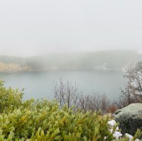 11月的雪山