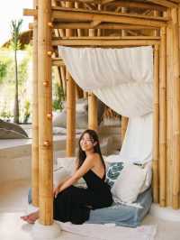 印尼 | Gili Air島上最大bamboo villa😱😍